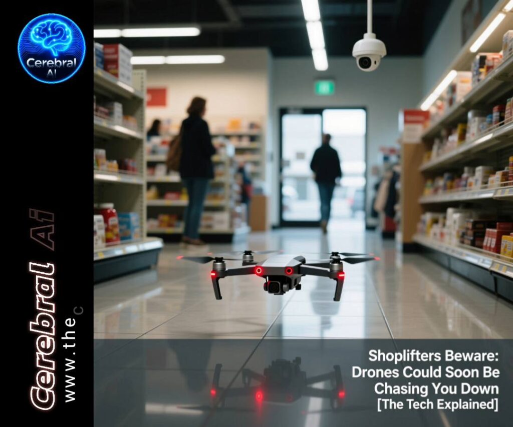 Shoplifters Beware: Drones Could Soon Be Chasing You Down [The Tech Explained] 2025 | Future Outlook
