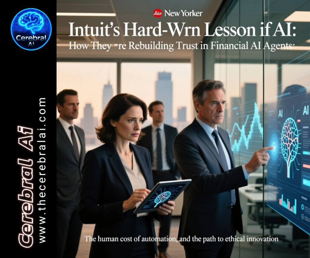 Intuit's Hard-Won Lesson in AI: How They're Rebuilding Trust in Financial AI Agents 2025 | An In-Depth Analysis