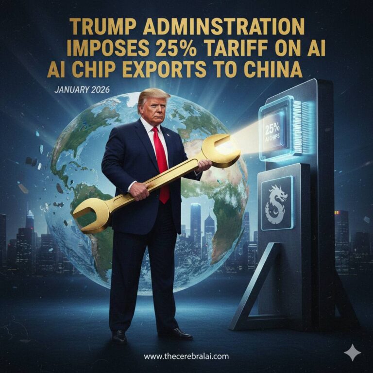 Trump Administration Imposes 25% Tariff on AI Chip Exports to China 2026