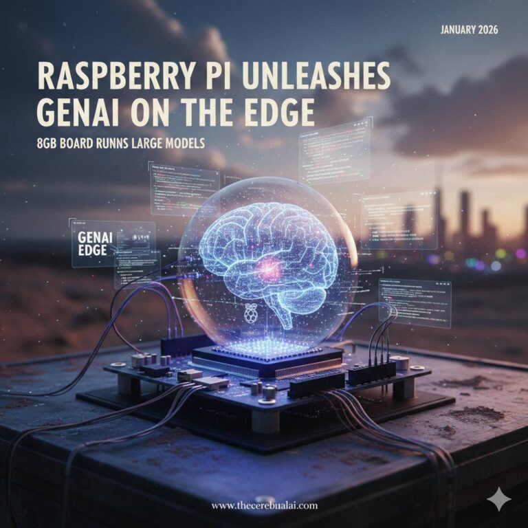 Raspberry Pi Releases 8GB GenAI Board Running Large Models on Edge Devices 2026