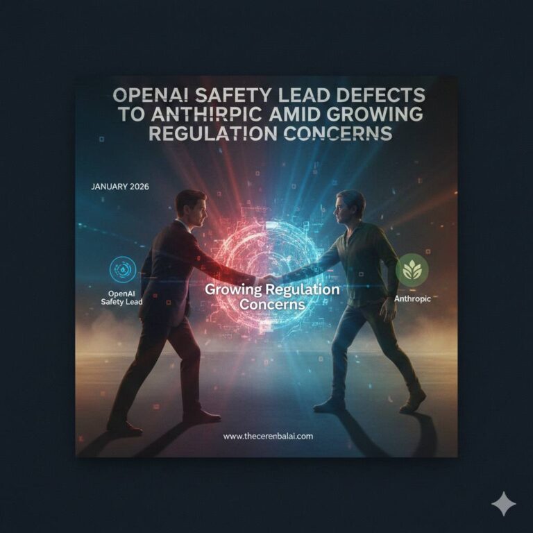 OpenAI Safety Lead Defects to Anthropic Amid Growing Regulation Concerns 23