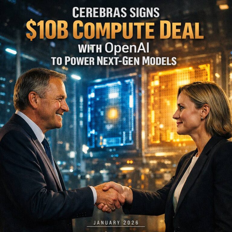 Cerebras Signs $10B Compute Deal with OpenAI to Power Next-Gen Models 2026